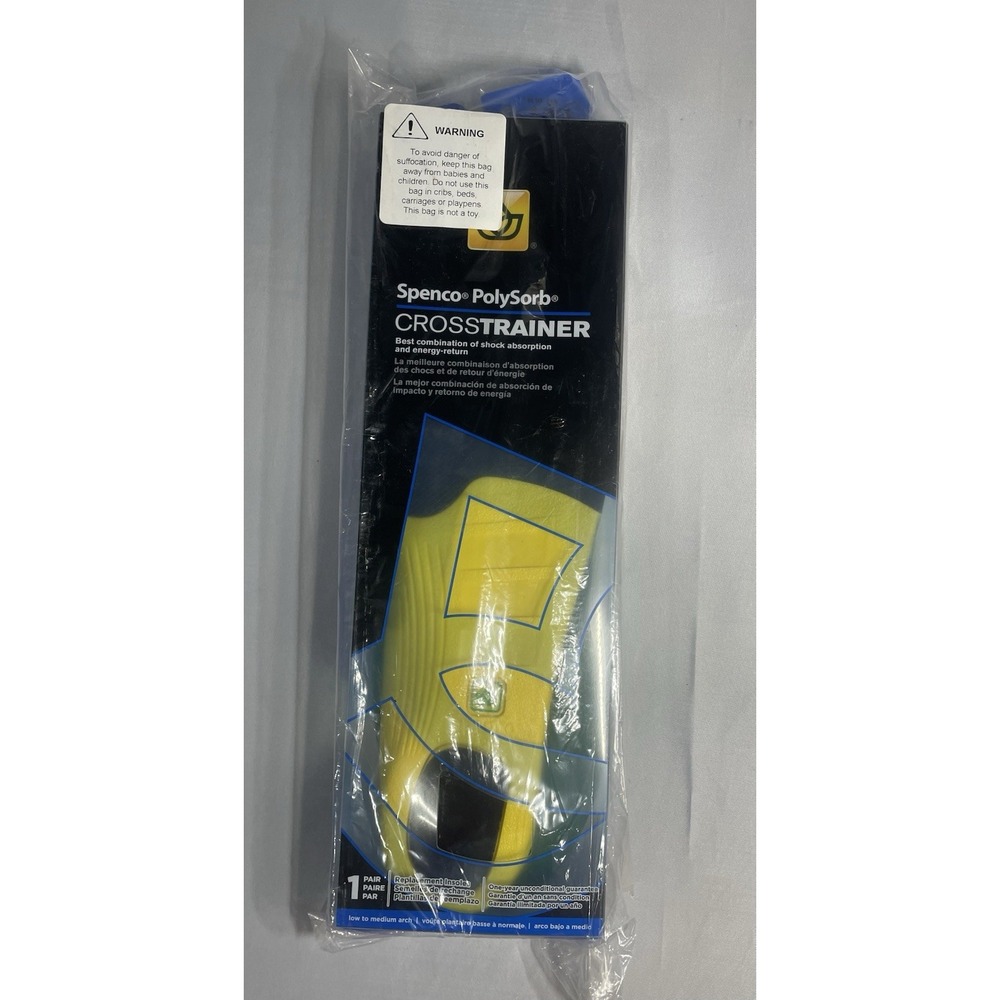 Spenco polysorb crosstrainer Cross Trainer Size 4 - Womens 11-12 Or Mens 10-11